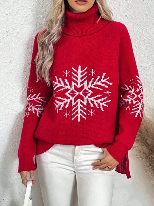 SnowGlow™ High Collar Sweater