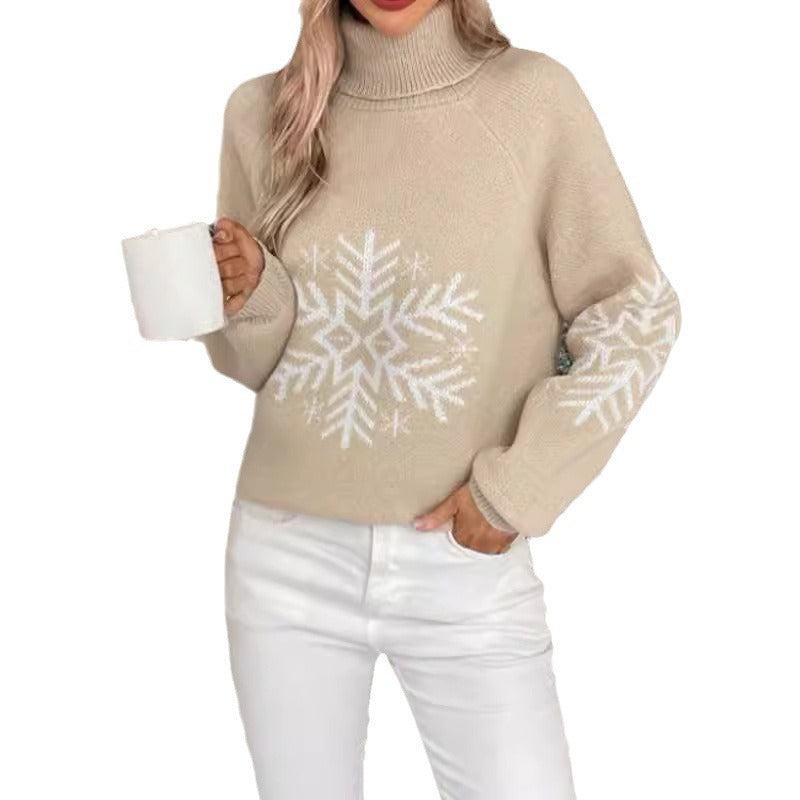 SnowGlow™ High Collar Sweater