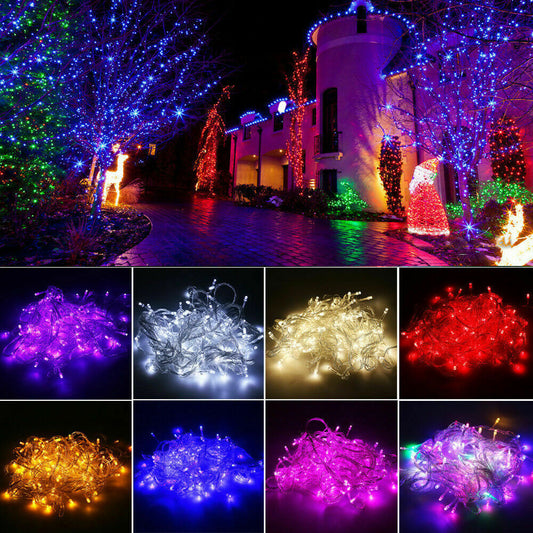 ✨ Glow Beads Garland – Multicolor LED Magic