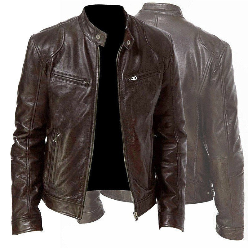 Zip-Up Jacket – Sleek, Rugged, Refined