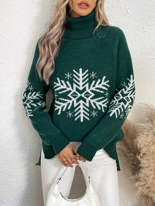 SnowGlow™ High Collar Sweater