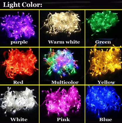 ✨ Glow Beads Garland – Multicolor LED Magic