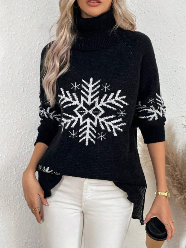 SnowGlow™ High Collar Sweater