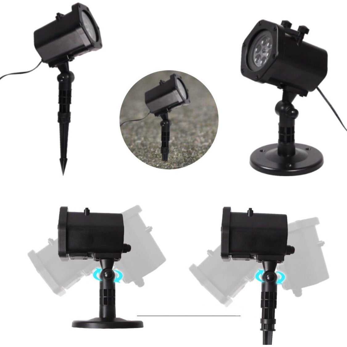 ❄️ Christmas Snowflake Projection Lamp – Light Up the Festive Vibe