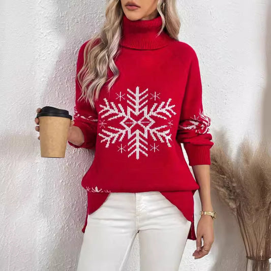 SnowGlow™ High Collar Sweater