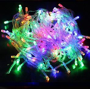 ✨ Glow Beads Garland – Multicolor LED Magic