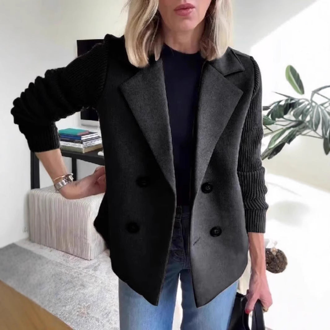 Double-Breasted Coat – Warm & Stylish