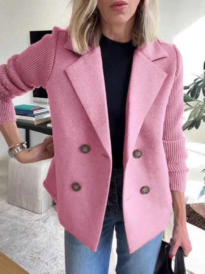 Double-Breasted Coat – Warm & Stylish