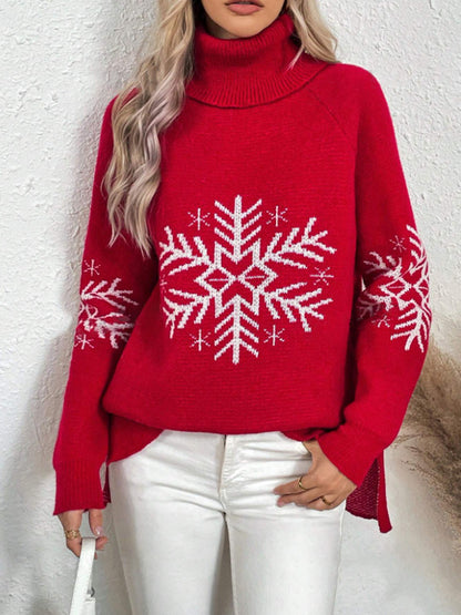 SnowGlow™ High Collar Sweater