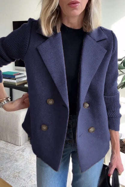 Double-Breasted Coat – Warm & Stylish