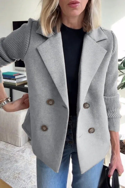 Double-Breasted Coat – Warm & Stylish