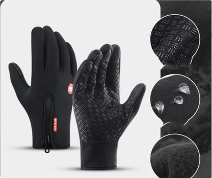 Touchscreen Gloves – Waterproof, Fleece-Lined Grip